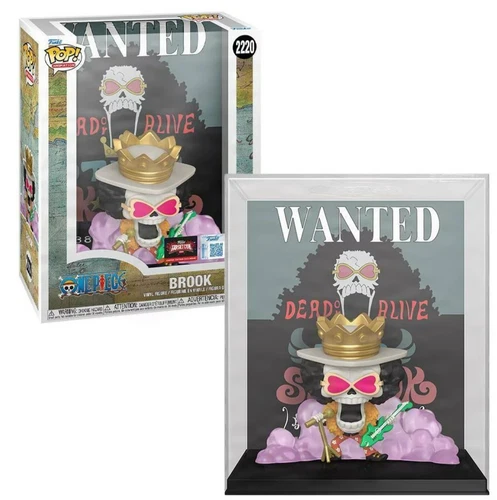 Funko Pop One Piece Wanted Poster Brook #2220 - TargetCon Exclusive - PRESALE