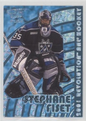 2000-01 Pacific Revolution Shadow Series Blue 28/85 Stephane Fiset #67 1o3