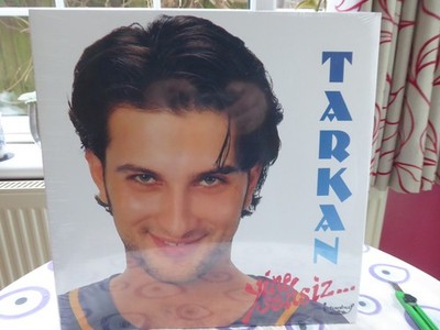 TARKAN AYine sensiz, Star of Turkish POP  Turkish Records RE Double LP