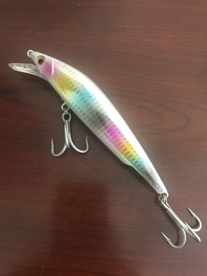 SUPER STRONG CASTING TROLLING FISHING LURE 6.1/4 IN 2 OZ FLOATING 2-4 FT MIX COL