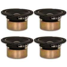 4 Goldwood Sound GW-5028/S Shielded 5.25" Woofers 130 Watt each 8ohm Speakers