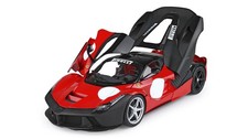 BBR Models 1/18 FERRARI LAFERRARI THIRD PHASE 2012 RED & BLACK - BBR 182236