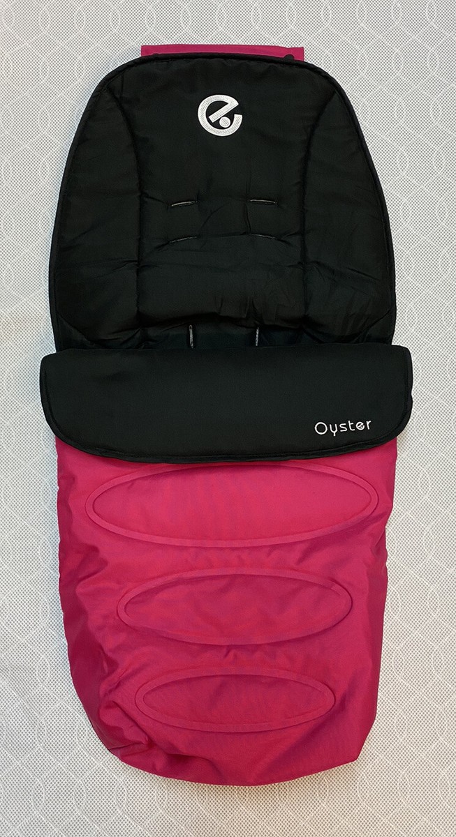Babystyle Oyster Pushchair Footmuff Cosy Toes Pink UK