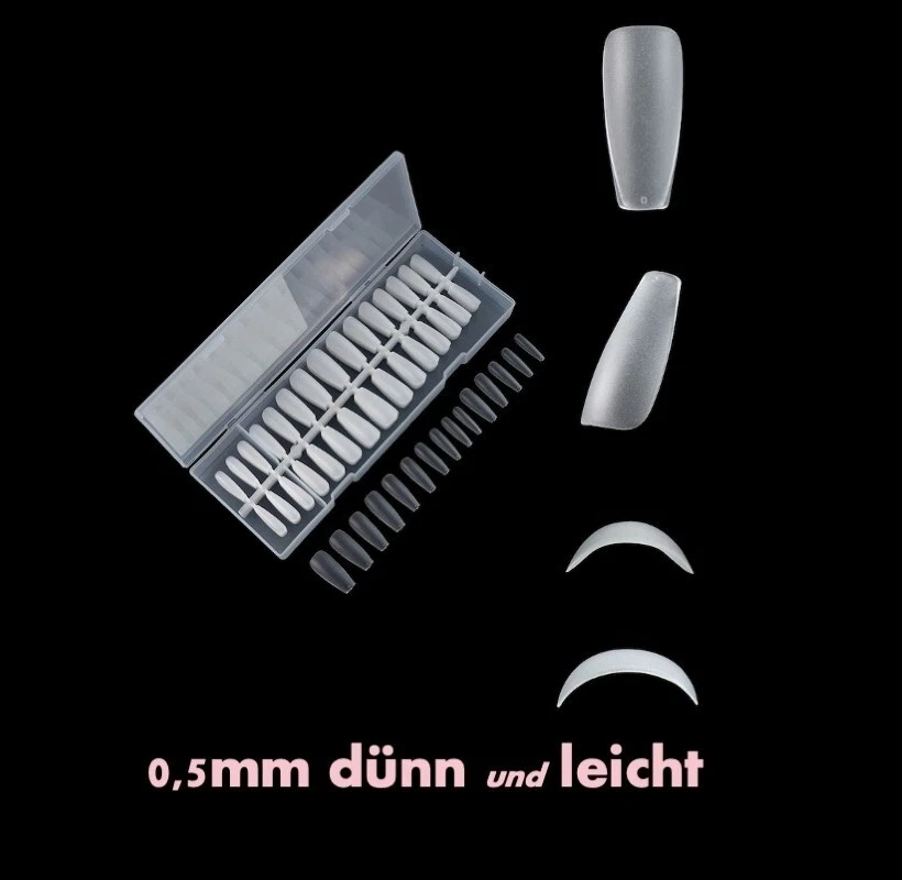 300 Pezzi Soft Gel Tips 15 Taglie, Molto Sottile E Leggero - Immagine 4 di 4