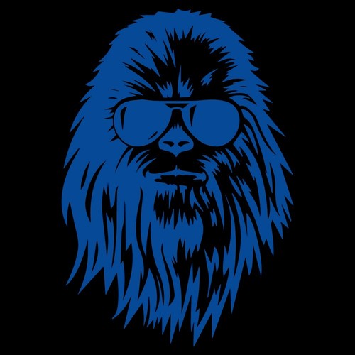 6.5" CHEWBACCA Vinyl Decal Sticker Car Window Laptop Star Wars Wookie Chewy - Picture 15 of 24