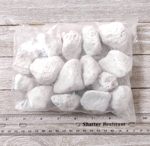 Pumice Pet Chews Parrot 15 Piece Larger Size Toy Making Stones 1.5"-2+" - Picture 2 of 7