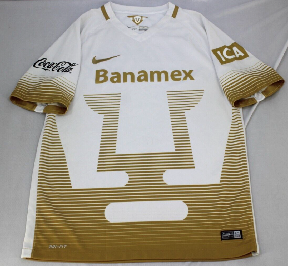 Pumas UNAM authentic nike jersey size Medium 2015-2016 T | eBay