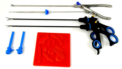 Laparoscopic Endo Trainer Training Endoscopy Surgical Instruments Set 7Pc 5mm