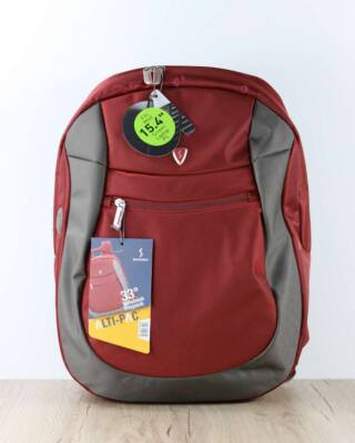  SUMDEX Rucksack für PC Laptop Notebook Computer Laptop 15,4'' tg 44x32x16cm Rot