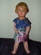 MUÑECA PEPONA CATALANA, PRINCIPIOS DE SIGLO, de PAPEL MACHÉ