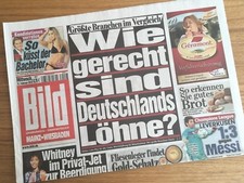 BILD Zeitung 15. Februar 2012 / 02. / 15.02.2012 / Paul Jahnke