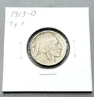 1913-D Buffalo Nickel - Higher Grade - Full Horn - Nice Coin