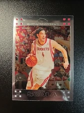2007-08 Topps Chrome Luis Scola #136 Houston Rockets NBA Rookie Card NM-MT RC B
