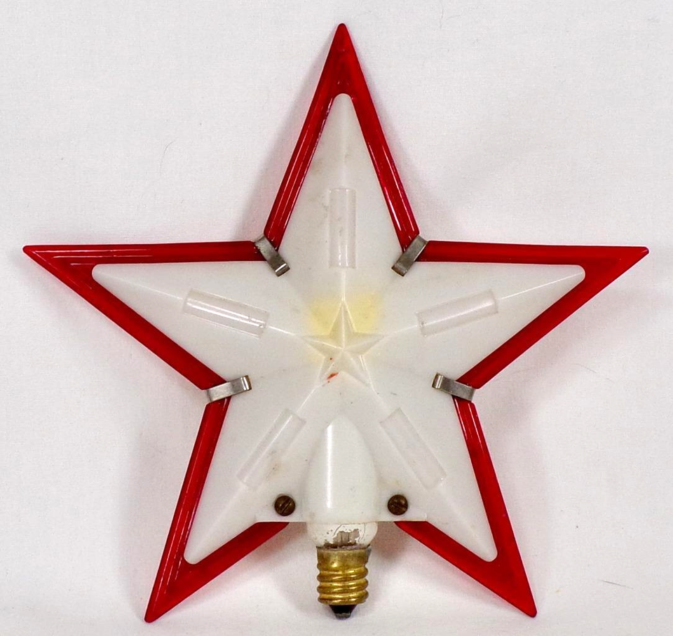 Paramount Tree Top Star Christmas Topper in OB 735 Works Raylite 1948 ...