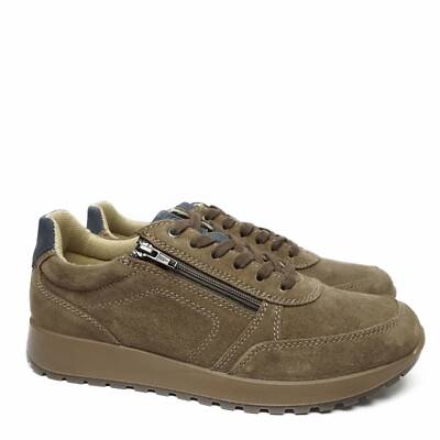 ARA MEN'S LACE-UP ULTRA-SOFT SUEDE LEATHER SHOES