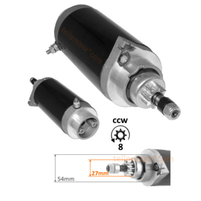 Anlasser für Mariner Mercury Marine Outboard 75ELH.. 90ELHPTO.. 125ELP.. SM48865
