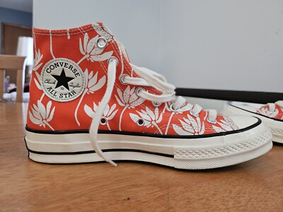 New! Converse Chuck Taylor 70 Hi Top Summer Spirit Bright Poppy 