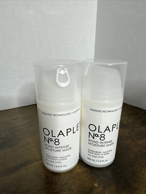 Olaplex No. 8 Bond Intense Moisture Mask 3.3 oz  Lot Of 2 NEW!