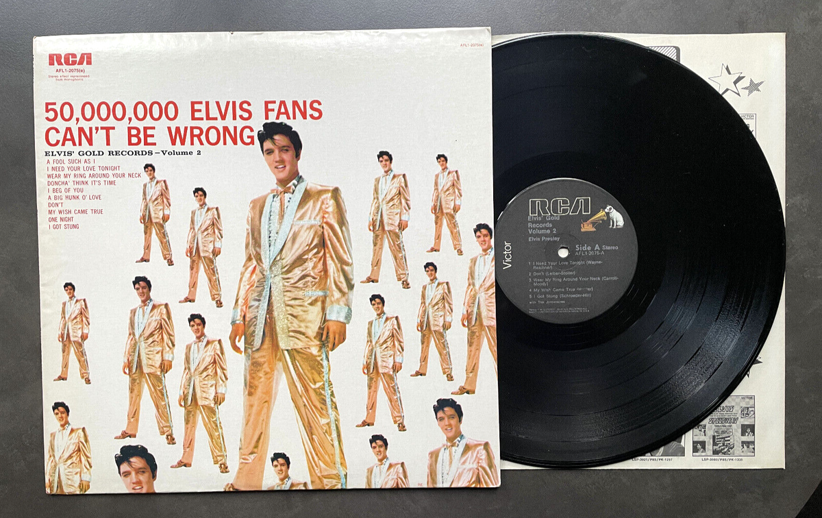 LP Elvis Presley - Elvis' Gold Records 2 - US RCA AFL1-2075(e) | eBay