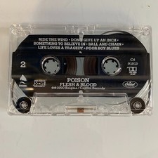 Poison Flesh  Blood Cassette Tape Only