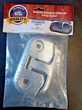 Dock Edge Flip Up Folding 6” Cleat Boat, Solid Almag 35 Marine Grade Aluminum