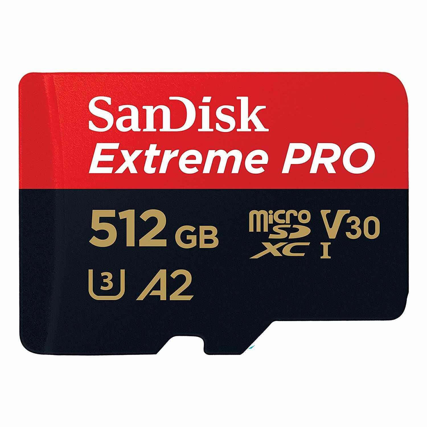 Details zu  SanDisk Extreme Pro micro SDXC 64GB 128GB 256GB 400GB 512GB 1TB 170MB/s A2 Sofortige Lieferung in hoher Qualität