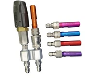 Pressure Washer Softwashing Downstreaming Shooter Nozzle Set  X-Jet 2-10+ gpm