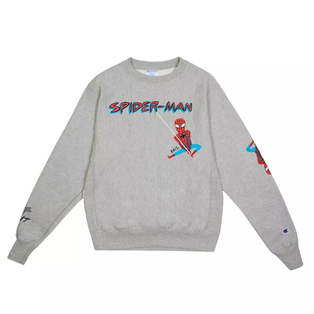 Spider man sales crewneck sweatshirt