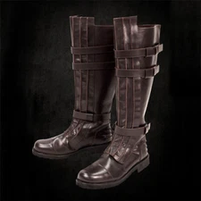 Star Wars Cosplay Shoes Anakin Skywalker Darth Vader Costume Props PU Long Boots