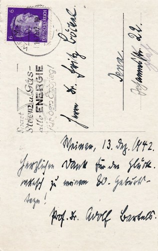 La historia de la literatura alemana, signo Adolf Bartels, Berlín/Hamburgo 1943 - Imagen 3 de 3