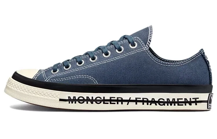 Converse Fragment Design x Moncler x Chuck 70 Low Insignia Blue