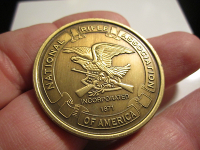 NATIONAL RIFLE ASSOCIATION METAL COIN M1903 RIFLE SERIES - BBA11 