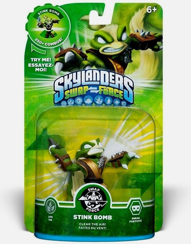 new skylanders swap force- stink bomb by activision playstation