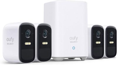 eufy eufyCam 2C Pro Wireless Smart Home Security System 2K Outdoor