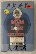 RULES AND LORE OF BASEBALL by Richard Marazzi (1980, Hardcover)