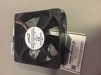   SOFASCO FAN MODEL # sD12738V24shbl, 24V dc  1.3a electroic colling processor
