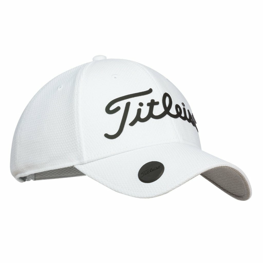 Casquette Titleist Réglable Pour Homme - Noir, Légère Et Performante, Avec Porte-balles Intégré