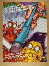 1984 Scripto Erasable Pen vintage print Ad