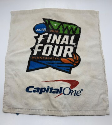 Men's Final Four April 6 & 8, 2019 Minn.  NCAA Tournament Bench Sideline Towel