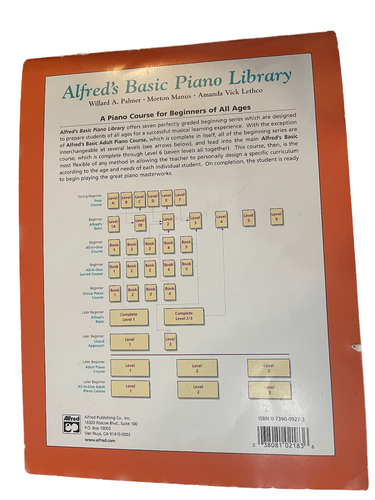 Alfred's Basic Piano Library Piano Prep Course Lesson Book, Level A - Picture 2 of 3