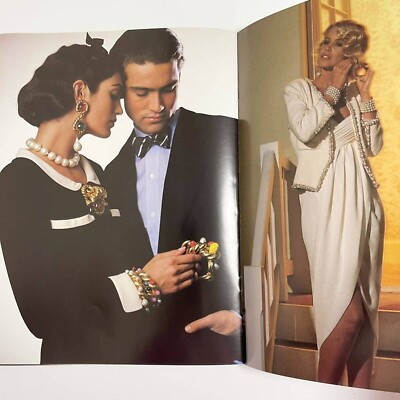 CHANEL Vintage Catalogue Spring - Summer 1990 Collection Rare From