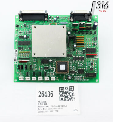 a！！ 26436 APPLIED MATERIALS PCB ASSEMBLY, ROTATION DRIVE 0100-02036 | eBay