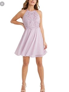 lipsy embellished swing dress