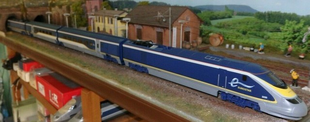 hornby eurostar set