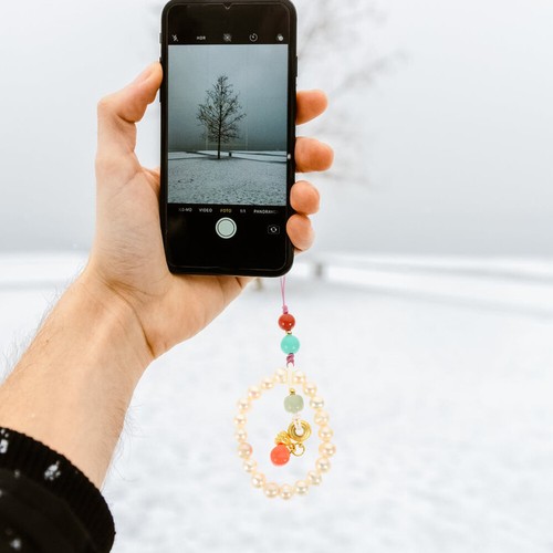 Phone Strap Lovely Decorative Phone Charms Aesthetic Phone Charms Strap - Zdjęcie 10 z 12