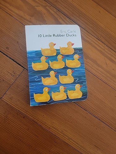 Lot Of 6 Eric Carle Baby Toddler Board Books Brown Bear Blue Horse Spider Ducks - Picture 11 of 17