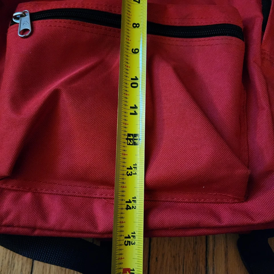 Mochila básica Everest Luggage roja mediana bolsa de libros escolares Foto 4 de 4