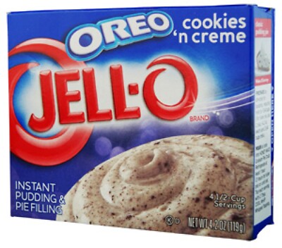 Jell-O- Oreo Cookies 'n Creme Pudding