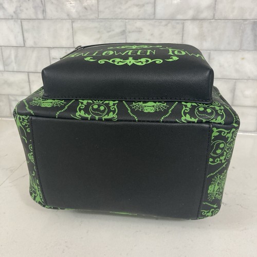 Loungefly Nightmare Before Christmas Halloween Town Mini Backpack NEW WITH TAGS - Picture 4 of 6