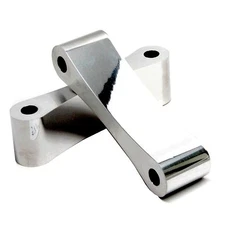 Harley Fender Spacers 1 Inch Thick - 3 inch Center Spread - Billet Aluminum